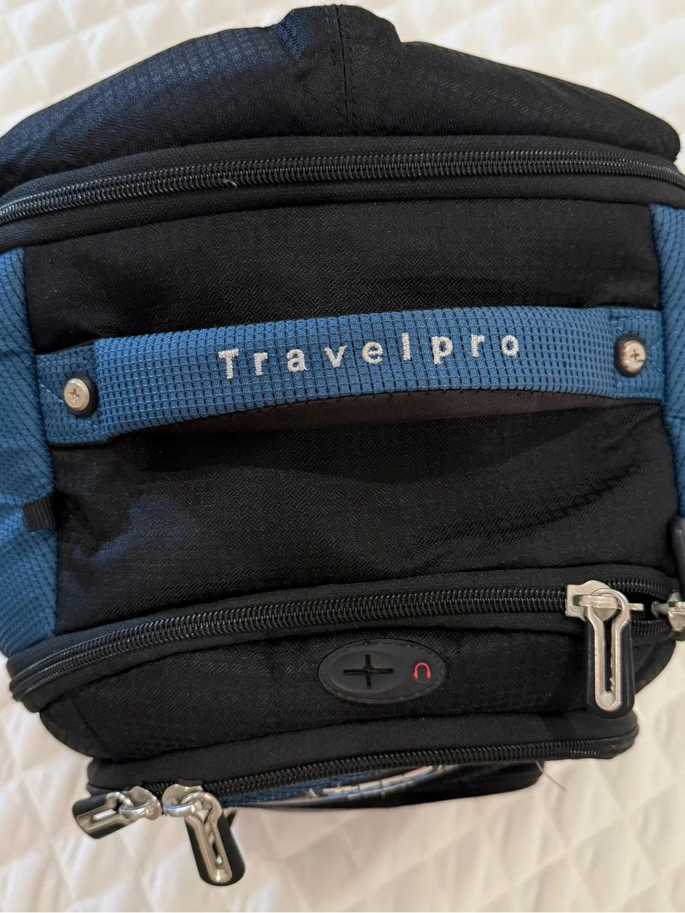 Travelpro T-Pro Bold Blue Black Laptop Travel Backpack 15.6